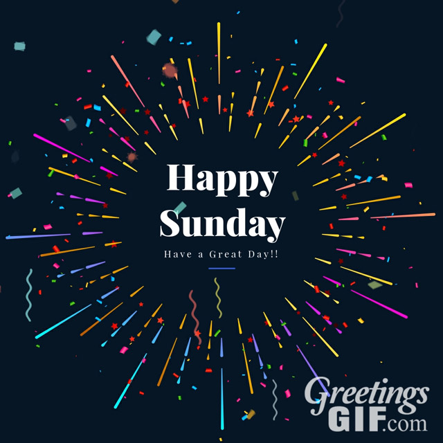 Animated Happy Sunday Gif 4 Happy Sunday Image