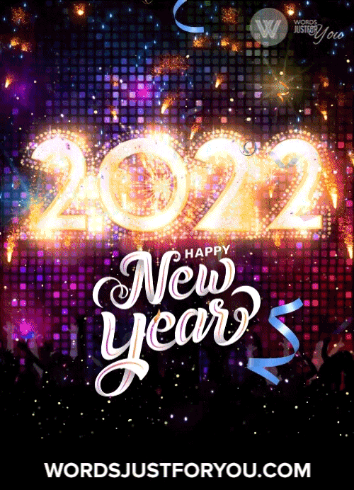 Animated Happy New Year 2022 Gif - 1437 6 Happy New Year Gif 2022 with Glitter Countdown