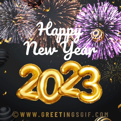 Happy New Year Gif 2023 1145 for Animated Gifs