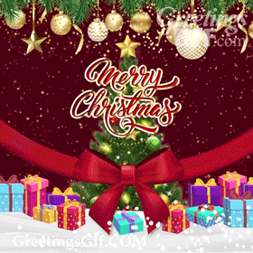 Merry Christmas Gif - 1083 2 Animated Merry Christmas Gif