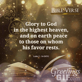 Christmas Bible Verse Gif - 1129 2 Animated Christmas Bible Verse Gif