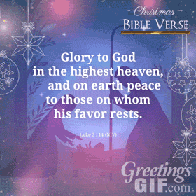 Christmas Bible Verse Gif - 1131 2 Animated Christmas Bibile Verse Gif