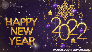 Animated Happy 2022 Gif - 1440 12 Happy New Year Gif 2022 Gold Glitter Stars