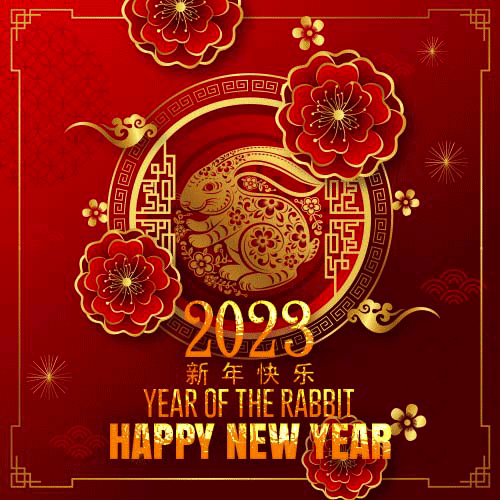 2023 Happy Chinese New Year Gif - 1169 2 Beautiful Happy Chinese New Year Gif 2023 with Fireworks