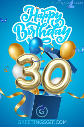 Happy 30th Birthday Messages with Images - Birthday Wishes and Messages by  Davia