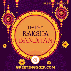 Happy Raksha Bandhan Gif - 1330 2 Animated Happy Raksha Bandhan Gif