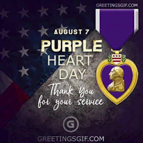 Happy Purple Heart Day Gif - 1332 2 Happy Purple Heart Day Gif