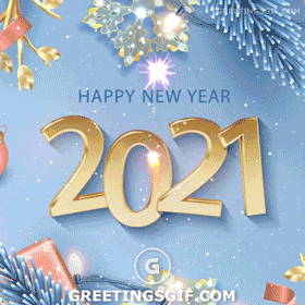 2021 Happy New Year Gif
