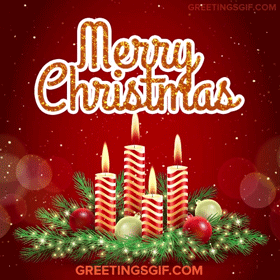 Animated Merry Christmas Gif - 1416 2 Merry Christmas Gif Christmas Candles Gif