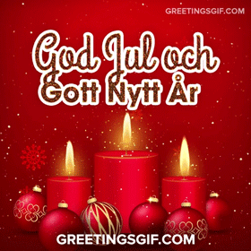 God Jul Gif - 1431 2 God Jul Och Gott Nytt År Gif Merry Christmas in Swedish God Jul Gif