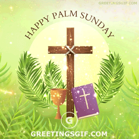 Happy Blessed Palm Sunday Gif
