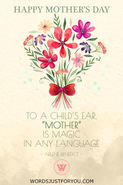 Hyvää äitienpäivää Gif - 1460 4 Happy Mother's Day Quote