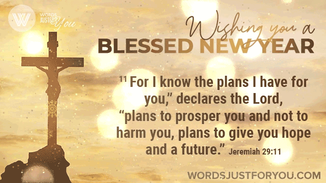 Blessed Happy New Year Gif - 1500 2 Blessed Happy New Year Gif with Bible Verse