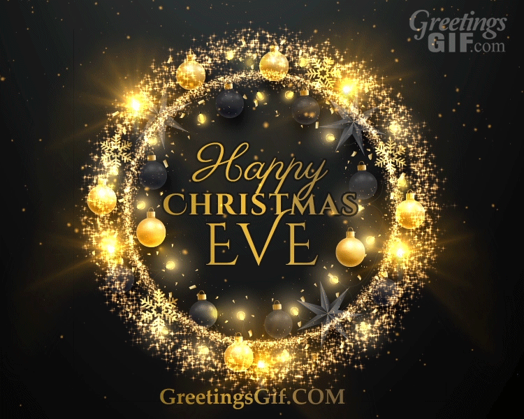 Happy Christmas Eve Wishes GIF - 1477 2 Happy Christmas Eve Wishes GIF