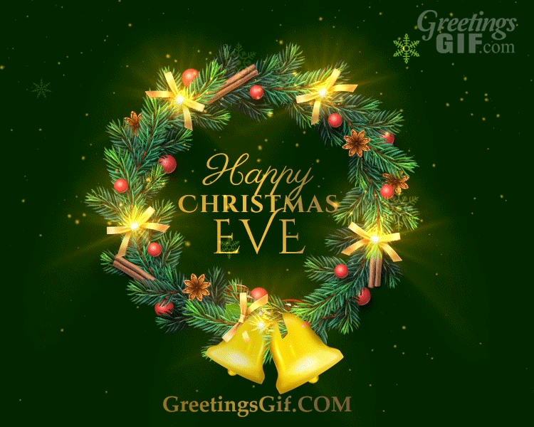 Happy Christmas Eve Animated GIF - 1476 2 Happy Christmas Eve Animated GIF