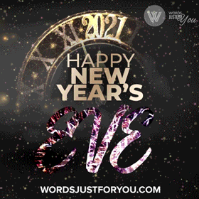 Animated Happy New Years Eve GIF Images - 1484 12 Elegant Happy New Year's Eve GIF with Glitter
