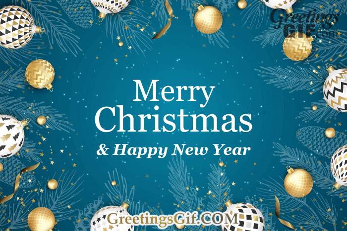 50+ Merry Christmas and Happy New Year Gifs - 1473 60 Merry Christmas Gif with Animated Snowflakes