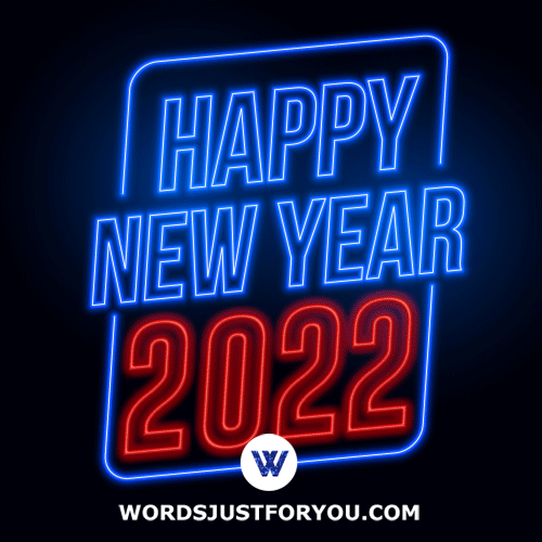 Neon Happy New Year Gif - 1498 2 Neon Happy New Year Gif Happy New Year 2022