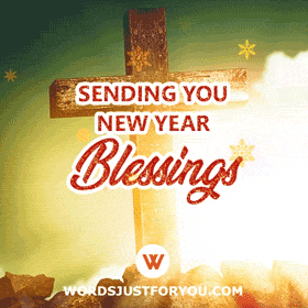 Happy New Year Blessings GIF - 1492 2 Religious Animated Happy New Year Blessings Gif