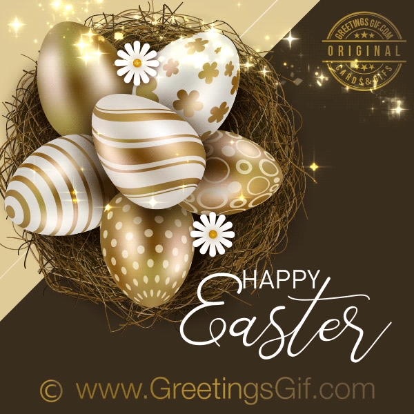 Beautiful Happy Easter Gif Greetings 6 Happy Easter Glitter Gif