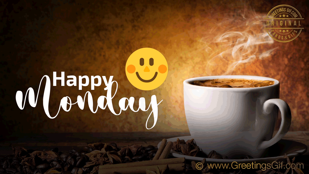 Animated Happy Monday Gif 2 Animated Happy Monday GIFs