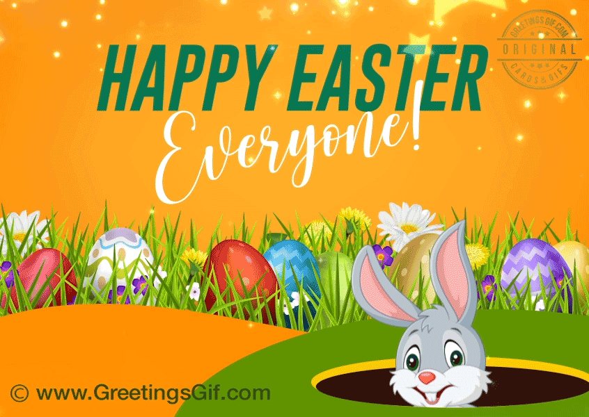 Happy Easter GIFs, March 31, 2024 for Animated Gifs