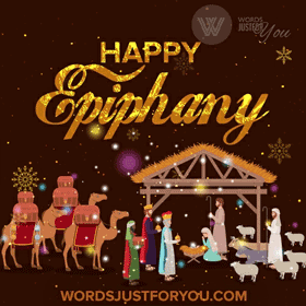 Happy Epiphany GIF Cards - 1512 2 Happy Epiphany GIF Card Three Kings Day Gif