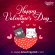Cute Happy Valentine's Day GIF with Kitty and Hearts