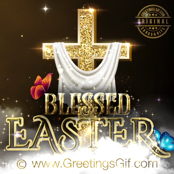 Happy Easter GIFs, March 31, 2024 for Animated Gifs
