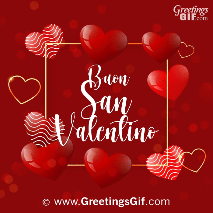Buon San Valentino 2 Buon San Valentino Gif - Happy Valentine's Day Gif in Italian