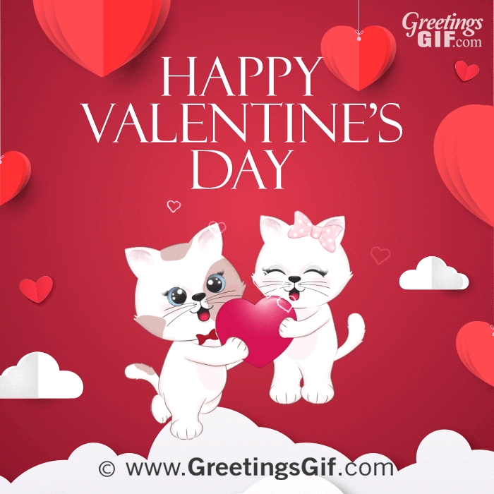 Happy Valentines Day GIFs 4 Animated Cute Happy Valentine's Day GIF